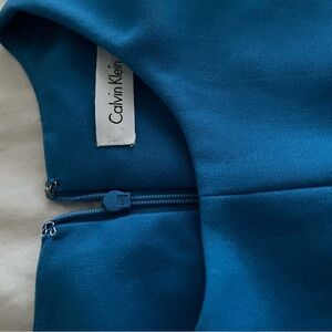 Calvin Klein Deep Teal Sheath Dress